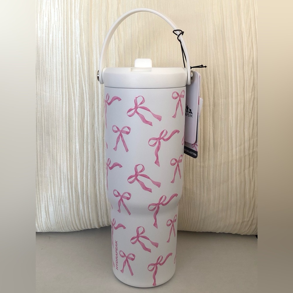 Bow Insulated Stainless Steel Water Bottle - 32oz NWT